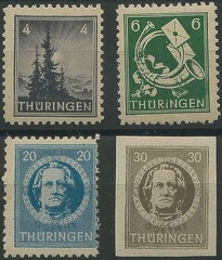 thuringen briefmarken a